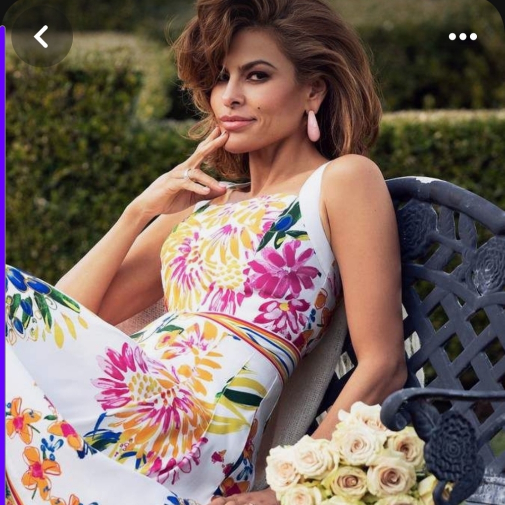 Spring/summer floral dress